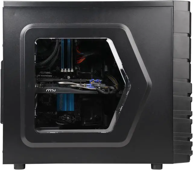 Alt view image 4 of 9 - iBUYPOWER Desktop PC VERSA SERIES NE782K Intel Core i7-4790K 8GB DDR3 1TB HDD AMD Radeon R9 285 2 GB Windows 8.1 64-Bit