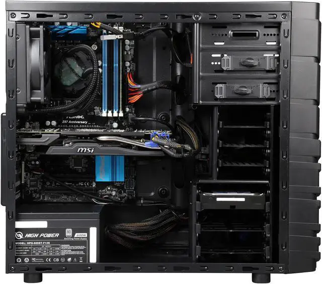 Alt view image 6 of 9 - iBUYPOWER Desktop PC VERSA SERIES NE782K Intel Core i7-4790K 8GB DDR3 1TB HDD AMD Radeon R9 285 2 GB Windows 8.1 64-Bit