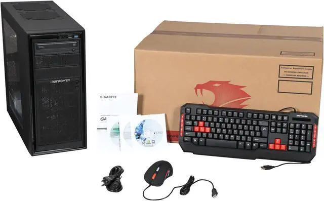 Alt view image 9 of 9 - iBUYPOWER Desktop PC Source Series NE654X AMD FX-Series FX-8320 8GB DDR3 1TB HDD NVIDIA GeForce GTX 750 2 GB Windows 8.1 64-Bit