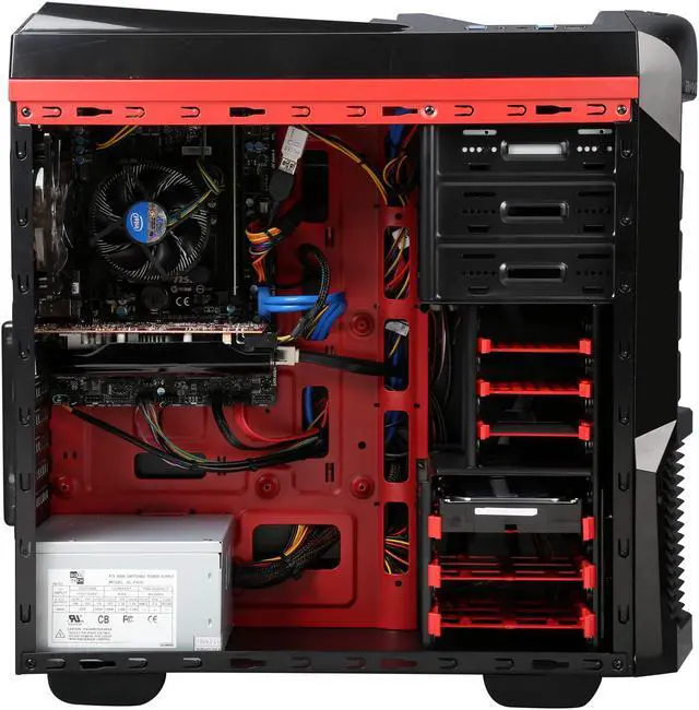 Alt view image 6 of 9 - iBUYPOWER Desktop PC ARC SERIES NE781K Intel Core i5-4690K 8GB DDR3 1TB HDD 120GB SSD AMD Radeon R7 250X 1 GB Windows 8.1 64-Bit