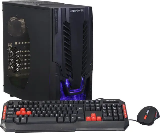 Main image of iBUYPOWER Desktop PC HORUS Series NE659FX AMD FX-Series FX-4300 4GB DDR3 1TB HDD AMD Radeon R5 230 1 GB Windows 8.1 64-Bit
