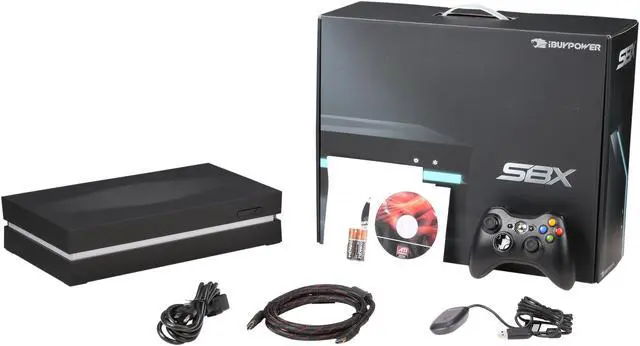 Alt view image 6 of 6 - iBUYPOWER Desktop PC SBX ENTERTAIMENT SYSTEM 4GB DDR3 500GB HDD AMD Radeon R7 250X Windows 8.1 64-Bit