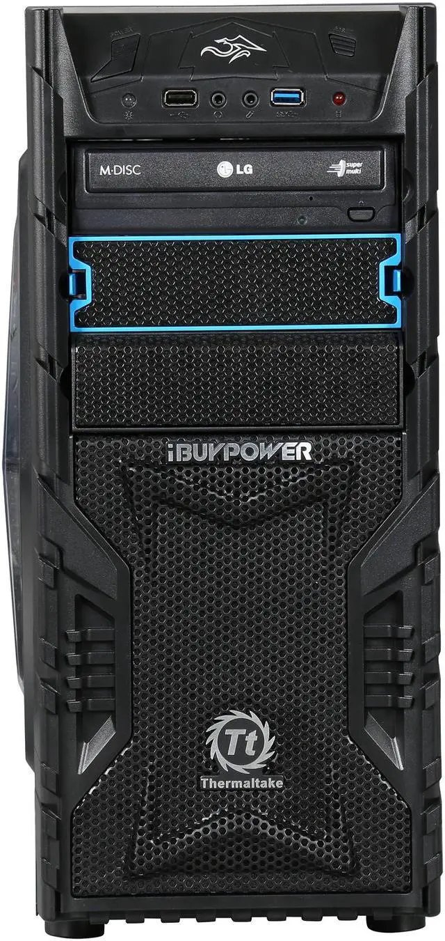 Alt view image 2 of 9 - iBUYPOWER Desktop PC VERSA SERIES NE403I Intel Core i7-4790K 8GB DDR3 1TB HDD NVIDIA GeForce GTX 960 2 GB Windows 8.1 64-Bit