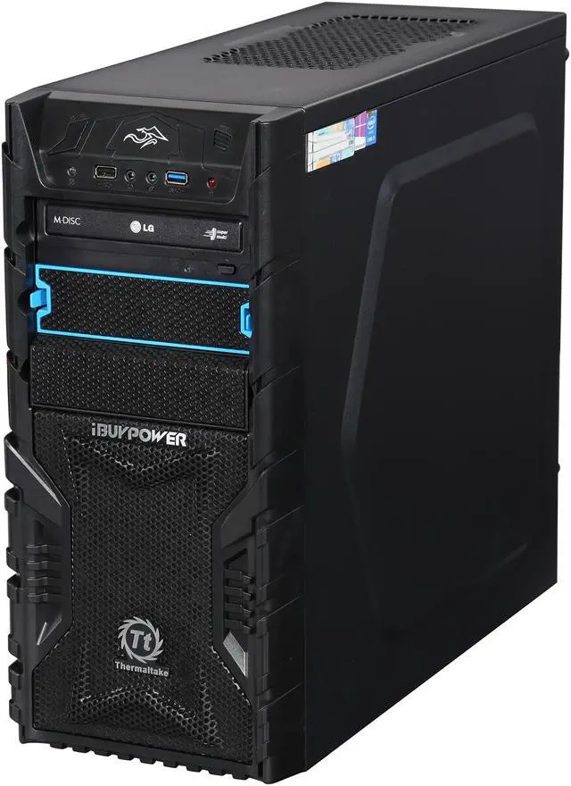 Alt view image 3 of 9 - iBUYPOWER Desktop PC VERSA SERIES NE403I Intel Core i7-4790K 8GB DDR3 1TB HDD NVIDIA GeForce GTX 960 2 GB Windows 8.1 64-Bit