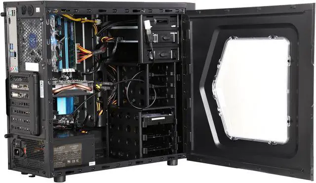 Alt view image 5 of 9 - iBUYPOWER Desktop PC VERSA SERIES NE403I Intel Core i7-4790K 8GB DDR3 1TB HDD NVIDIA GeForce GTX 960 2 GB Windows 8.1 64-Bit