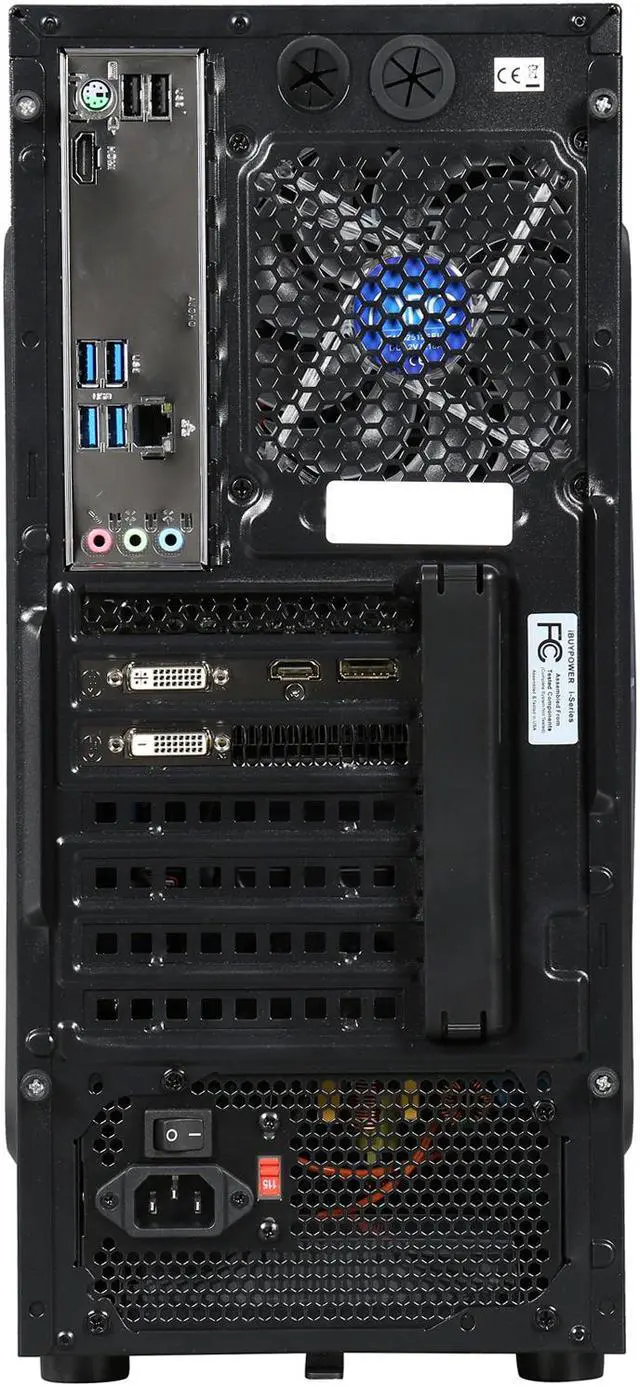 Alt view image 8 of 9 - iBUYPOWER Desktop PC VERSA SERIES NE403I Intel Core i7-4790K 8GB DDR3 1TB HDD NVIDIA GeForce GTX 960 2 GB Windows 8.1 64-Bit
