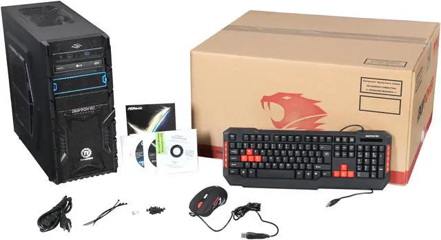 Alt view image 9 of 9 - iBUYPOWER Desktop PC VERSA SERIES NE403I Intel Core i7-4790K 8GB DDR3 1TB HDD NVIDIA GeForce GTX 960 2 GB Windows 8.1 64-Bit