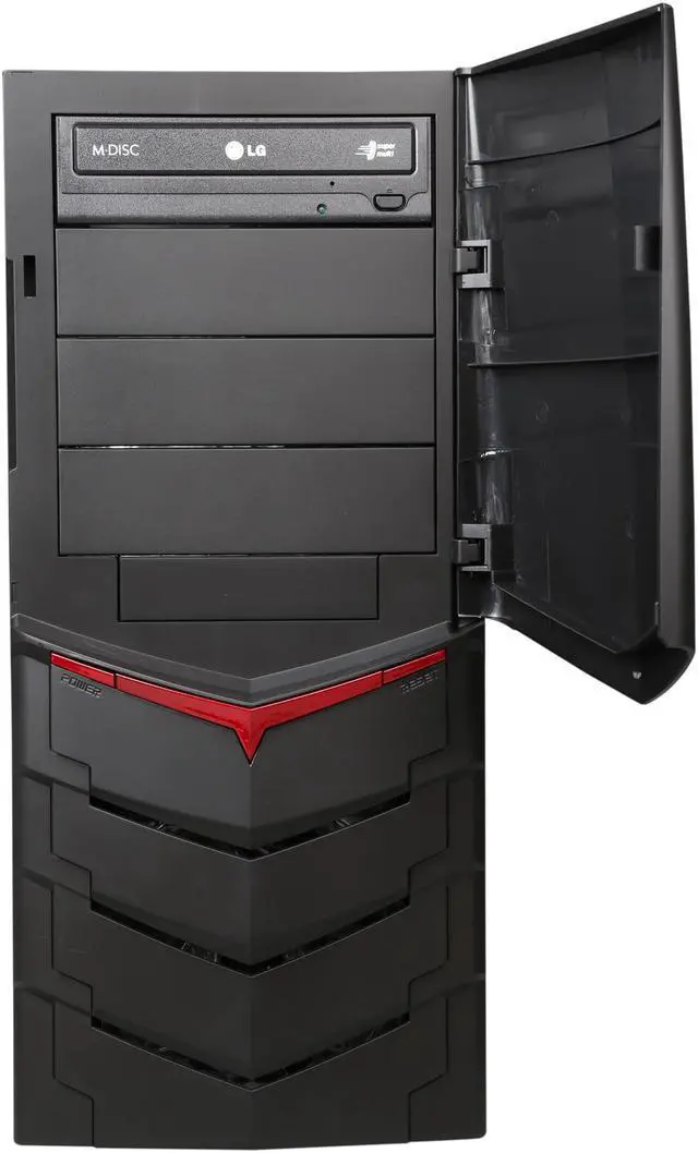 Alt view image 2 of 9 - iBUYPOWER Desktop PC ATLAS SERIES NE401i AMD FX-Series FX-8320 8GB DDR3 500GB HDD NVIDIA GeForce GTX 960 2 GB Windows 10 Home 64-Bit