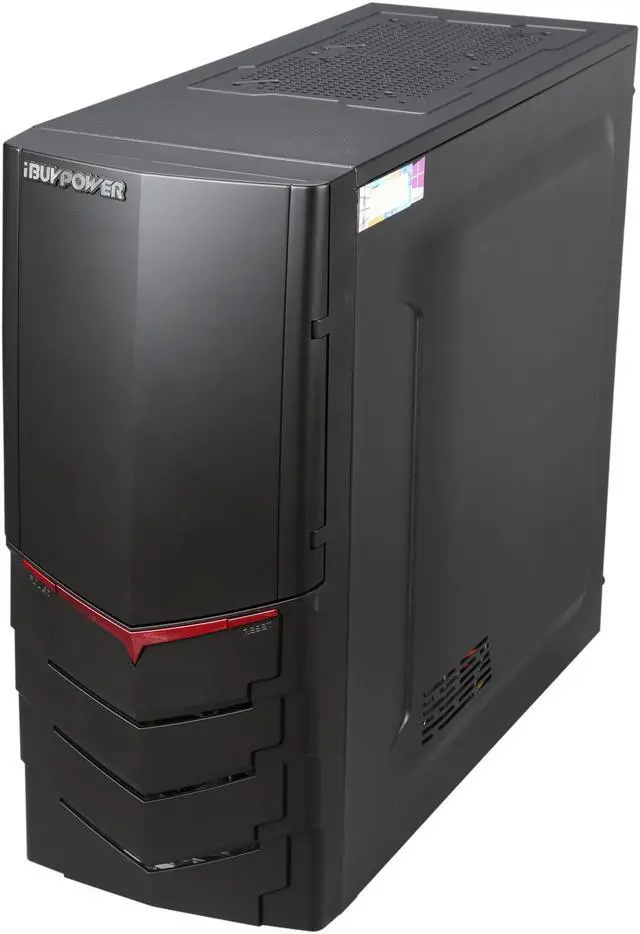 Alt view image 3 of 9 - iBUYPOWER Desktop PC ATLAS SERIES NE401i AMD FX-Series FX-8320 8GB DDR3 500GB HDD NVIDIA GeForce GTX 960 2 GB Windows 10 Home 64-Bit