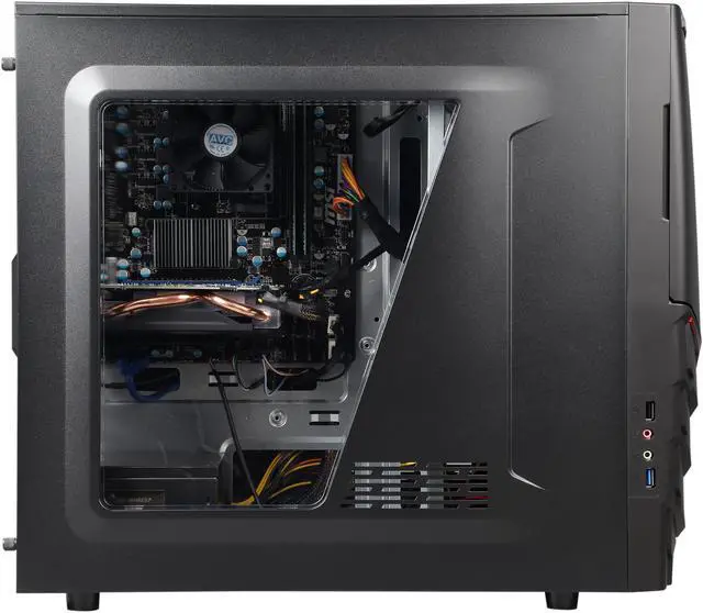 Alt view image 4 of 9 - iBUYPOWER Desktop PC ATLAS SERIES NE401i AMD FX-Series FX-8320 8GB DDR3 500GB HDD NVIDIA GeForce GTX 960 2 GB Windows 10 Home 64-Bit