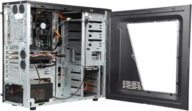 Alt view image 5 of 9 - iBUYPOWER Desktop PC ATLAS SERIES NE401i AMD FX-Series FX-8320 8GB DDR3 500GB HDD NVIDIA GeForce GTX 960 2 GB Windows 10 Home 64-Bit