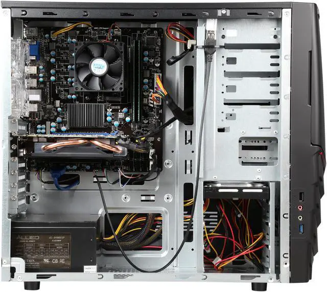 Alt view image 6 of 9 - iBUYPOWER Desktop PC ATLAS SERIES NE401i AMD FX-Series FX-8320 8GB DDR3 500GB HDD NVIDIA GeForce GTX 960 2 GB Windows 10 Home 64-Bit