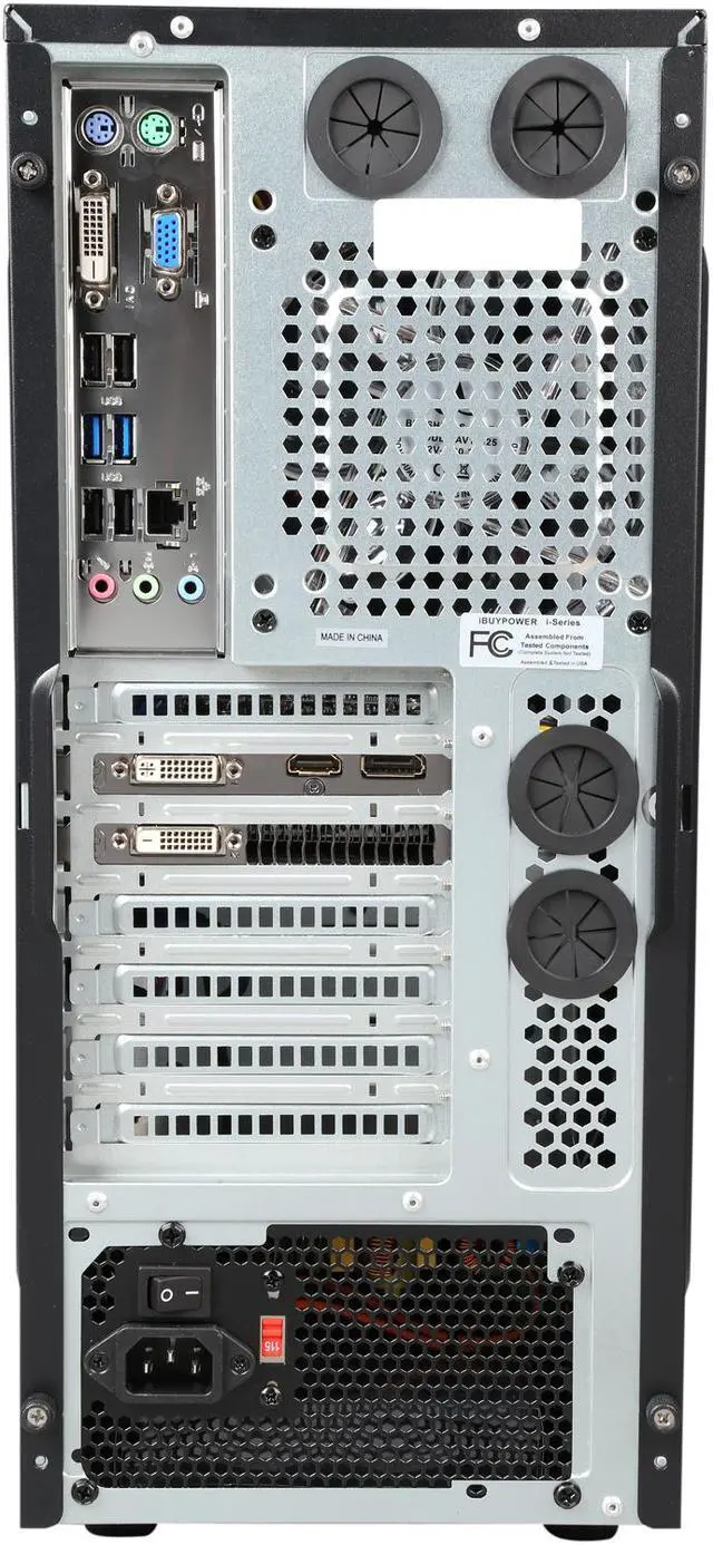 Alt view image 8 of 9 - iBUYPOWER Desktop PC ATLAS SERIES NE401i AMD FX-Series FX-8320 8GB DDR3 500GB HDD NVIDIA GeForce GTX 960 2 GB Windows 10 Home 64-Bit