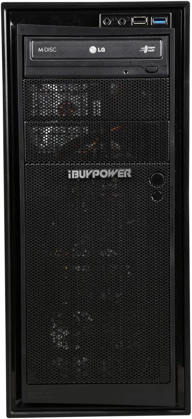 Alt view image 2 of 9 - iBUYPOWER Desktop PC SOURCE SERIES NE620FX-1 AMD FX-Series FX-4350 (4.20GHz) 8GB DDR3 1TB HDD 128GB SSD AMD Radeon R7 250X Windows 8.1 64-Bit