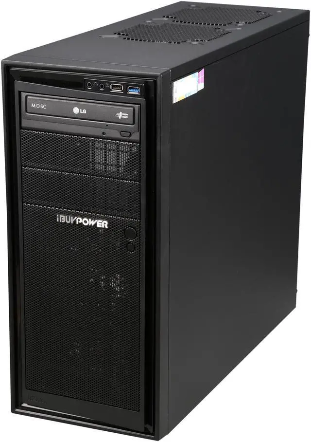 Alt view image 3 of 9 - iBUYPOWER Desktop PC SOURCE SERIES NE620FX-1 AMD FX-Series FX-4350 (4.20GHz) 8GB DDR3 1TB HDD 128GB SSD AMD Radeon R7 250X Windows 8.1 64-Bit