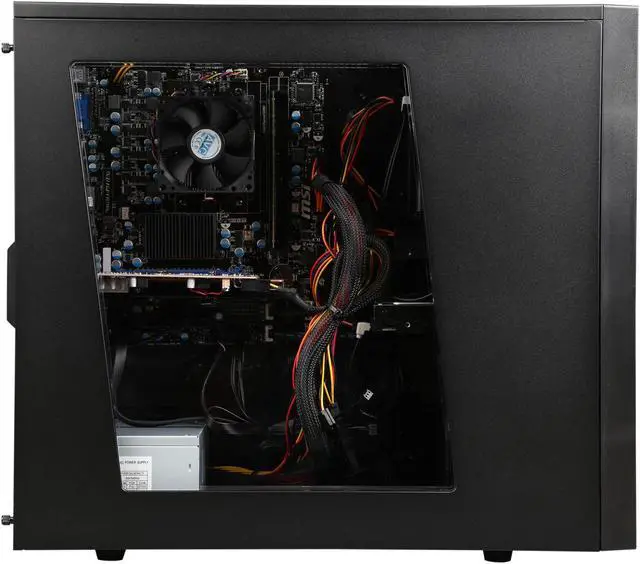 Alt view image 4 of 9 - iBUYPOWER Desktop PC SOURCE SERIES NE620FX-1 AMD FX-Series FX-4350 (4.20GHz) 8GB DDR3 1TB HDD 128GB SSD AMD Radeon R7 250X Windows 8.1 64-Bit