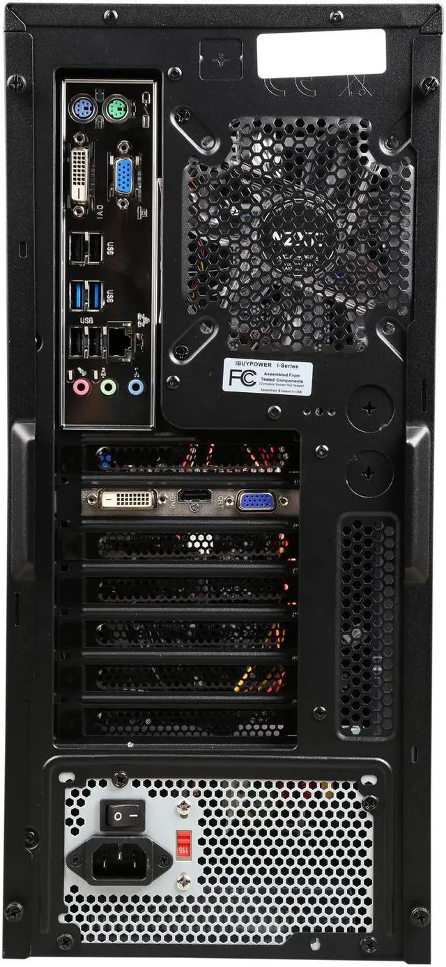 Alt view image 8 of 9 - iBUYPOWER Desktop PC SOURCE SERIES NE620FX-1 AMD FX-Series FX-4350 (4.20GHz) 8GB DDR3 1TB HDD 128GB SSD AMD Radeon R7 250X Windows 8.1 64-Bit