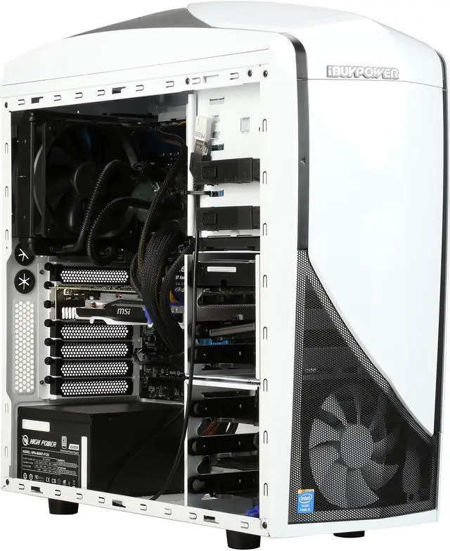 Alt view image 7 of 10 - iBUYPOWER Desktop Computer Phantom Series NE410C Intel Core i7 5775C (3.30GHz) 8GB DDR3 1TB HDD 240GB SSD NVIDIA GeForce GTX 970 Windows 8.1 64-Bit