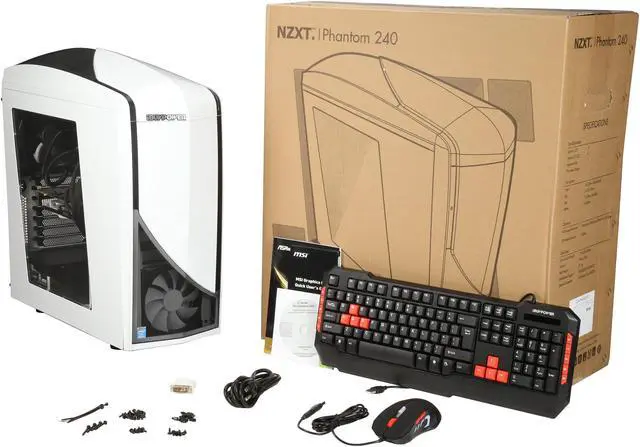 Alt view image 10 of 10 - iBUYPOWER Desktop Computer Phantom Series NE410C Intel Core i7 5775C (3.30GHz) 8GB DDR3 1TB HDD 240GB SSD NVIDIA GeForce GTX 970 Windows 8.1 64-Bit