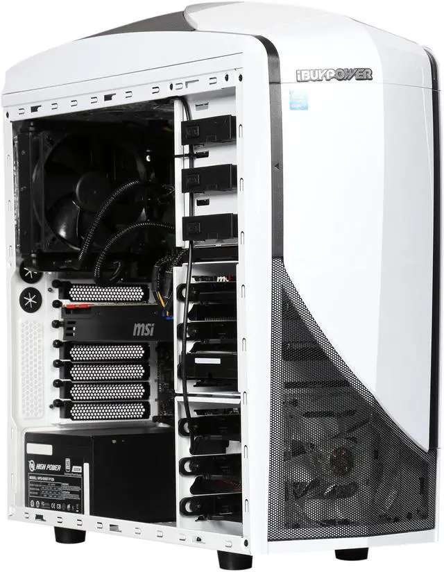 Alt view image 7 of 9 - iBUYPOWER Desktop Computer Source Series NE784K-SL Intel Core i7-5820K 16GB DDR4 1TB HDD 120GB SSD NVIDIA GeForce GTX 980 4GB Windows 10 Home