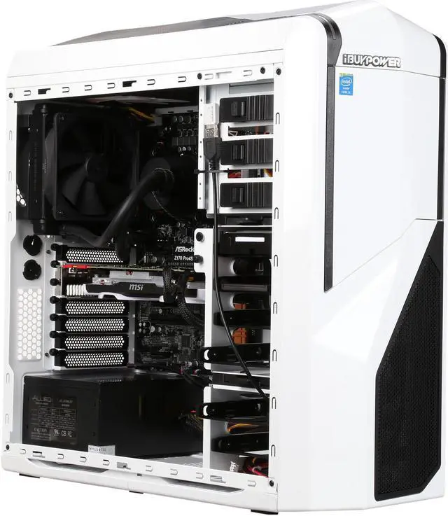 Alt view image 7 of 10 - iBUYPOWER Desktop Computer Phantom 410 Series NE-i02SK Intel Core i5-6600K 8GB DDR4 1TB HDD 120GB SSD NVIDIA GeForce GTX 970 4GB Windows 10 Home 64-Bit