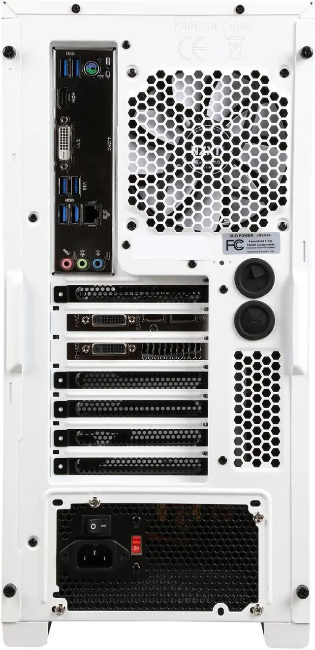 Alt view image 9 of 10 - iBUYPOWER Desktop Computer Phantom 410 Series NE-i02SK Intel Core i5-6600K 8GB DDR4 1TB HDD 120GB SSD NVIDIA GeForce GTX 970 4GB Windows 10 Home 64-Bit