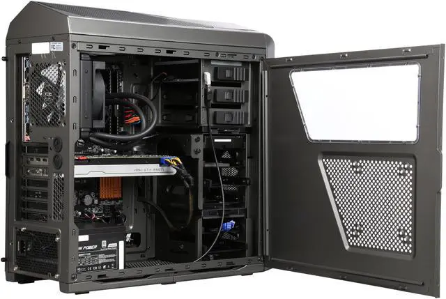 Alt view image 5 of 10 - iBUYPOWER Desktop Computer Phantom 410 Series NE-i01SKX Intel Core i7-6700K 16GB DDR4 1TB HDD 240GB SSD NVIDIA GeForce GTX 980 Ti 6 GB Windows 10 Home 64-Bit