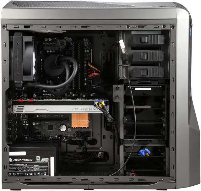 Alt view image 6 of 10 - iBUYPOWER Desktop Computer Phantom 410 Series NE-i01SKX Intel Core i7-6700K 16GB DDR4 1TB HDD 240GB SSD NVIDIA GeForce GTX 980 Ti 6 GB Windows 10 Home 64-Bit