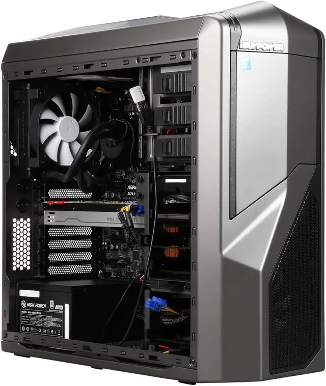 Alt view image 7 of 10 - iBUYPOWER Desktop Computer Phantom 410 Series NE-i01SKX Intel Core i7-6700K 16GB DDR4 1TB HDD 240GB SSD NVIDIA GeForce GTX 980 Ti 6 GB Windows 10 Home 64-Bit