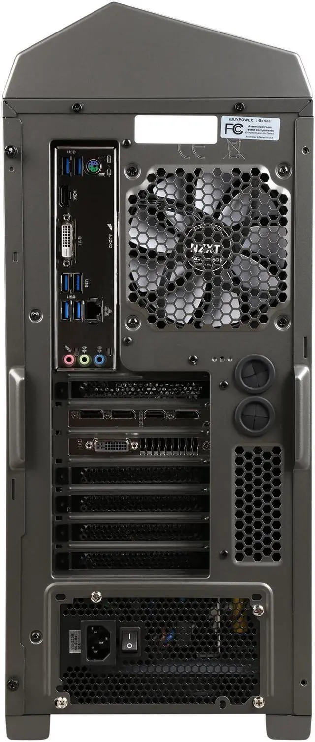 Alt view image 9 of 10 - iBUYPOWER Desktop Computer Phantom 410 Series NE-i01SKX Intel Core i7-6700K 16GB DDR4 1TB HDD 240GB SSD NVIDIA GeForce GTX 980 Ti 6 GB Windows 10 Home 64-Bit