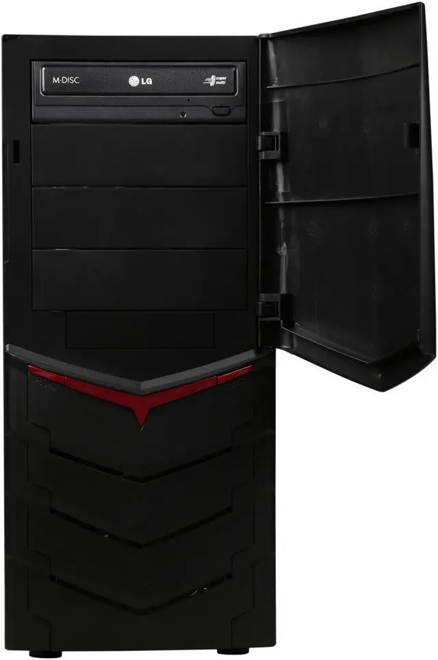 Alt view image 2 of 9 - iBUYPOWER Desktop Computer Atlas Series NE764i Intel Core i5-6400 8GB DDR4 1TB HDD AMD Radeon R7 360 2 GB Windows 10 Home 64-Bit