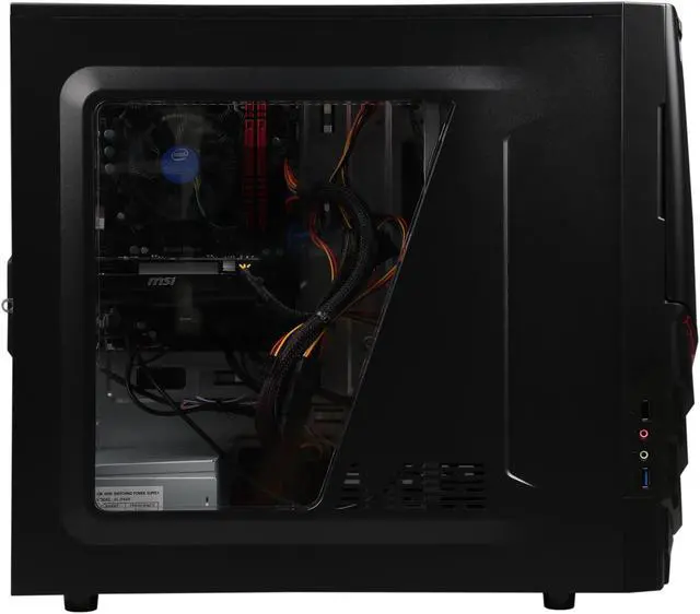 Alt view image 4 of 9 - iBUYPOWER Desktop Computer Atlas Series NE764i Intel Core i5-6400 8GB DDR4 1TB HDD AMD Radeon R7 360 2 GB Windows 10 Home 64-Bit