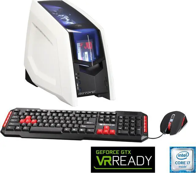 Main image of iBUYPOWER Desktop Computer Revolt 2 R980 Intel Core i7-6700K 16GB DDR4 1TB HDD 240GB SSD NVIDIA GeForce GTX 980 Ti 6 GB Windows 10 Home 64-bit