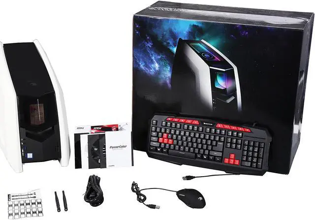 Alt view image 8 of 8 - iBUYPOWER Desktop PC Revolt 2 RX800 Intel Core i7-6700K 8GB DDR4 1TB HDD 120GB SSD AMD Radeon RX 480 Windows 10 Home 64-Bit