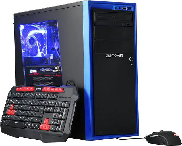 Main image of iBUYPOWER Desktop Computer NE600 Intel Core i5-6402P 8GB DDR4 1TB HDD GeForce GTX 1060 Windows 10 Home 64-Bit