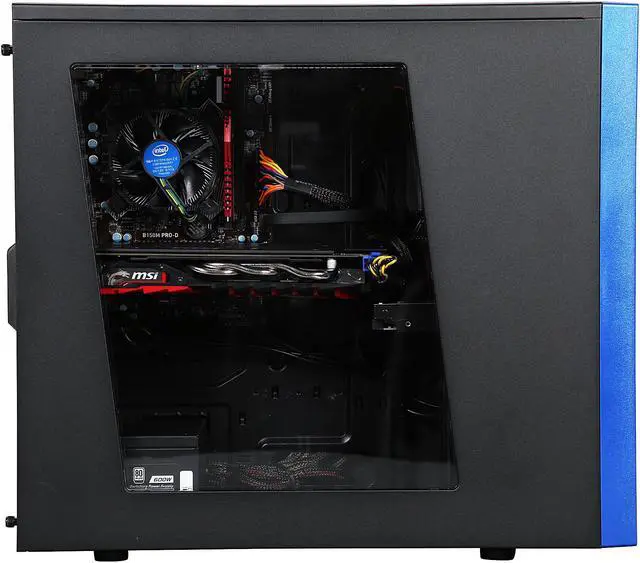 Alt view image 4 of 9 - iBUYPOWER Desktop Computer NE600 Intel Core i5-6402P 8GB DDR4 1TB HDD GeForce GTX 1060 Windows 10 Home 64-Bit