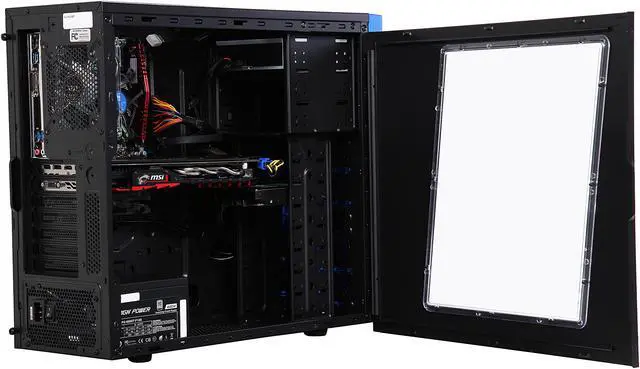 Alt view image 5 of 9 - iBUYPOWER Desktop Computer NE600 Intel Core i5-6402P 8GB DDR4 1TB HDD GeForce GTX 1060 Windows 10 Home 64-Bit