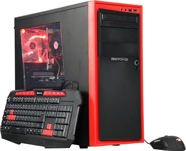 Main image of iBUYPOWER Desktop Computer NE640FX AMD FX-Series FX-4300 4GB DDR3 1TB HDD AMD Radeon RX 460
