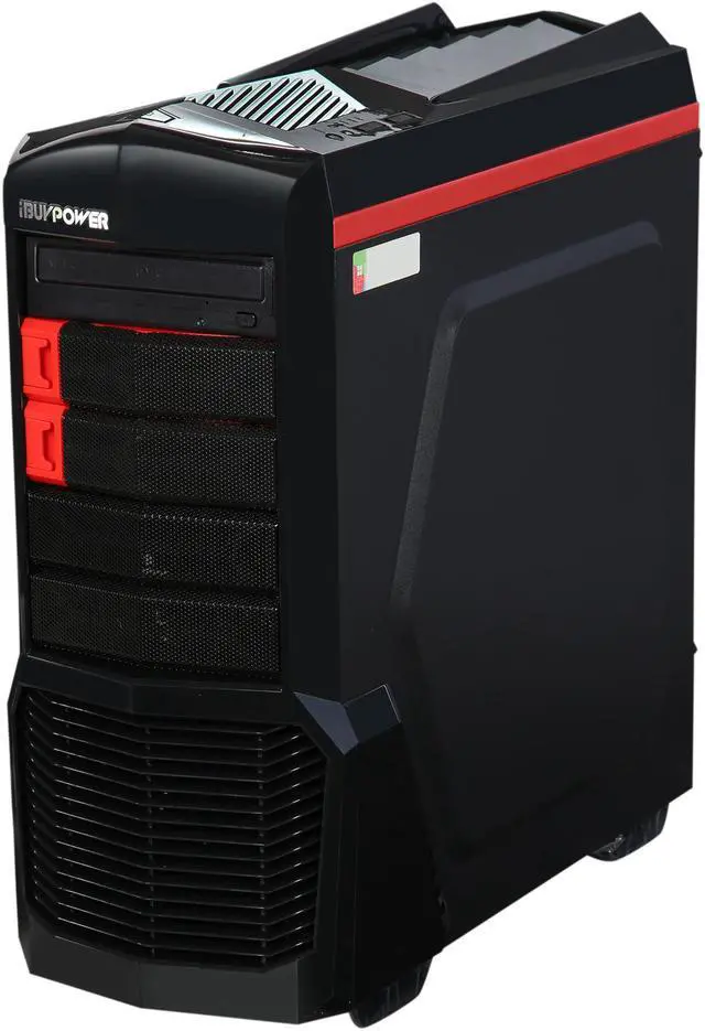 Alt view image 3 of 10 - iBUYPOWER Desktop Computer NE480SR Intel Core i5-6400 8GB DDR4 1TB HDD GeForce GTX 1050 Windows 10 Home 64-Bit