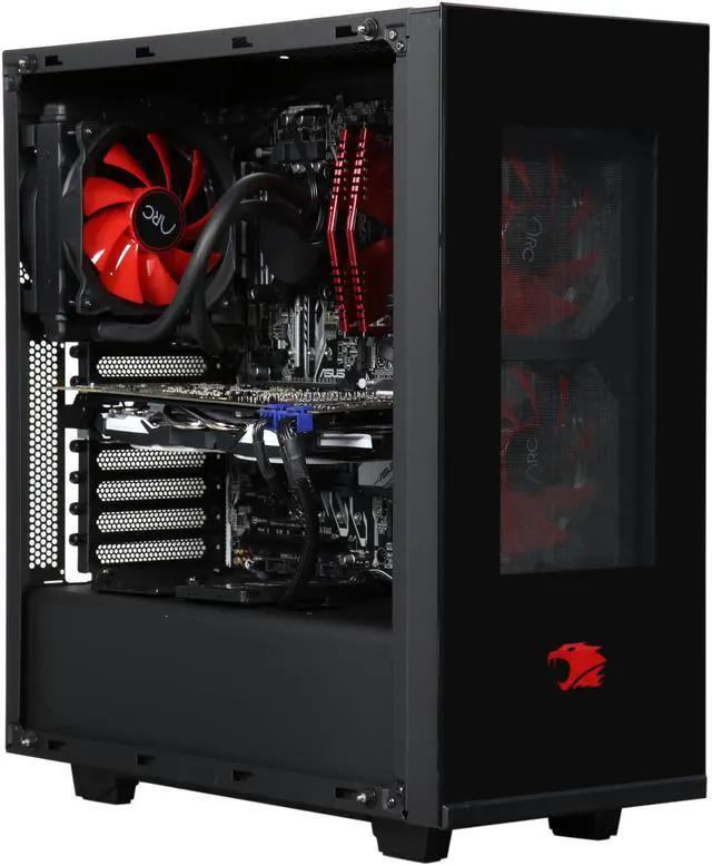 Alt view image 7 of 10 - iBUYPOWER Desktop PC Chimera NE003i Intel Core i7 7th Gen 7700K (4.20 GHz) 16 GB DDR4 2 TB HDD 240 GB SSD NVIDIA GeForce GTX 1080 Windows 10 Home 64-Bit