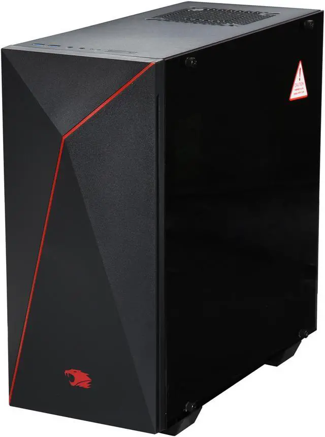 Alt view image 3 of 10 - iBUYPOWER Desktop PC NE005A AMD FX-Series FX-8320 8GB DDR3 2TB HDD NVIDIA GeForce GT 730 Windows 10 Home 64-Bit