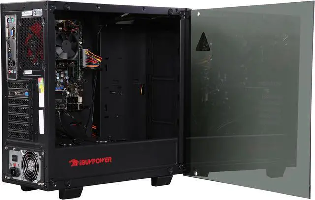 Alt view image 6 of 10 - iBUYPOWER Desktop PC NE005A AMD FX-Series FX-8320 8GB DDR3 2TB HDD NVIDIA GeForce GT 730 Windows 10 Home 64-Bit