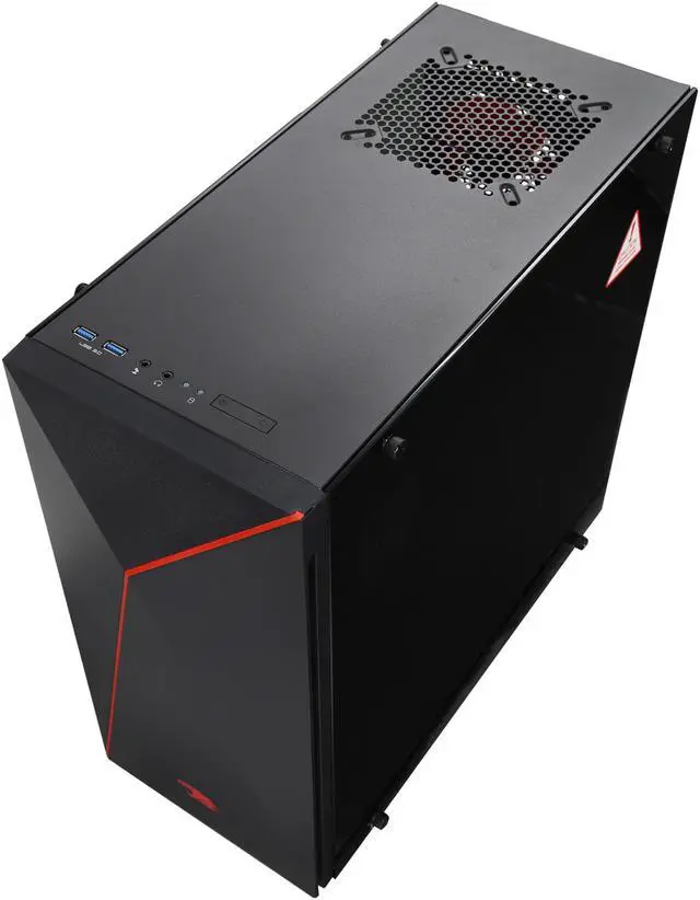 Alt view image 9 of 10 - iBUYPOWER Desktop PC NE005A AMD FX-Series FX-8320 8GB DDR3 2TB HDD NVIDIA GeForce GT 730 Windows 10 Home 64-Bit