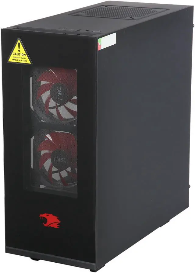 Alt view image 3 of 11 - iBUYPOWER Desktop Computer NE3101EA AMD Ryzen 7 1700 8GB DDR4 1TB HDD 120GB SSD AMD Radeon RX 480 Windows 10 Home 64-Bit