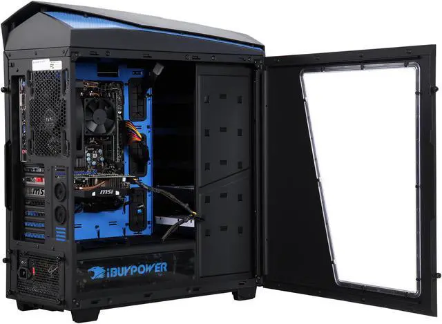 Alt view image 5 of 9 - iBUYPOWER Desktop PC NE2202NA AMD FX-Series FX-8320 16GB DDR3 2TB HDD 120GB SSD GeForce GTX 1060 Windows 10 Home 64-Bit