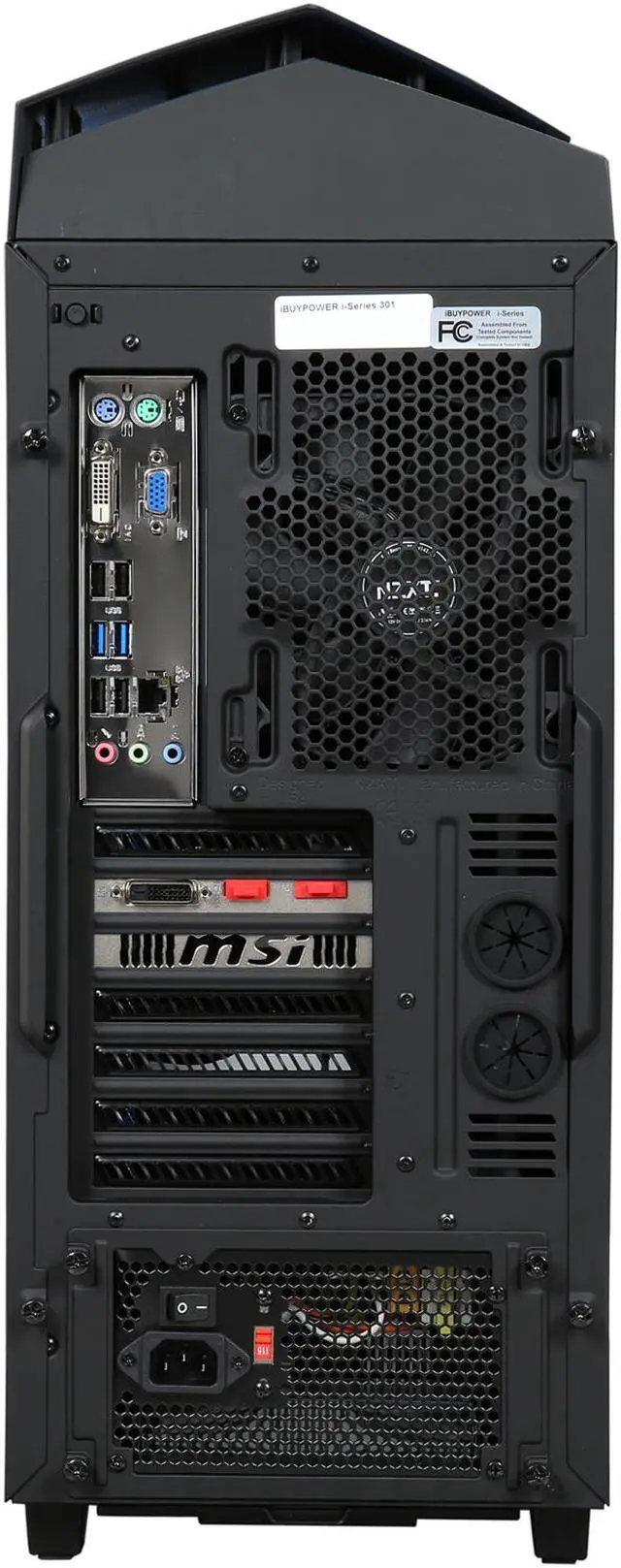 Alt view image 8 of 9 - iBUYPOWER Desktop PC NE2202NA AMD FX-Series FX-8320 16GB DDR3 2TB HDD 120GB SSD GeForce GTX 1060 Windows 10 Home 64-Bit