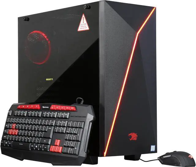 Main image of iBUYPOWER Desktop PC NE2101Si Intel Core i5-7400 8GB DDR4 1TB HDD AMD Radeon RX 480 Windows 10 Home 64-Bit