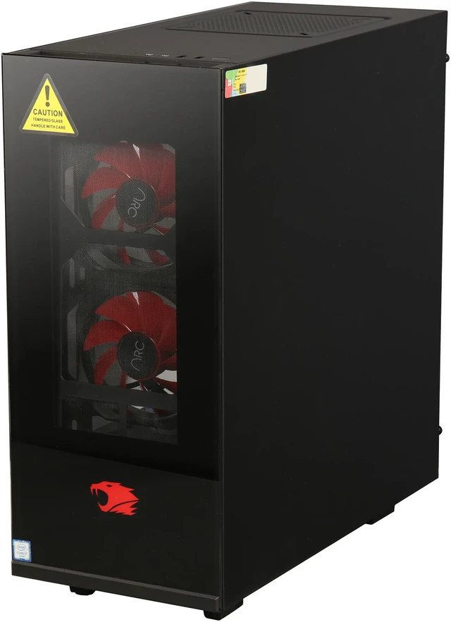 Alt view image 3 of 10 - iBUYPOWER Desktop Computer NE9000 Intel Core i7-7700 16GB DDR4 1TB HDD 16 GB Optane SSD GeForce GTX 1080 Windows 10 Home 64-Bit