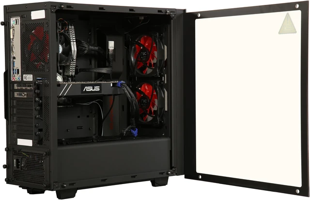 Alt view image 5 of 10 - iBUYPOWER Desktop Computer NE9000 Intel Core i7-7700 16GB DDR4 1TB HDD 16 GB Optane SSD GeForce GTX 1080 Windows 10 Home 64-Bit