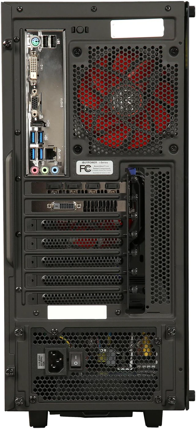 Alt view image 9 of 10 - iBUYPOWER Desktop Computer NE9000 Intel Core i7-7700 16GB DDR4 1TB HDD 16 GB Optane SSD GeForce GTX 1080 Windows 10 Home 64-Bit